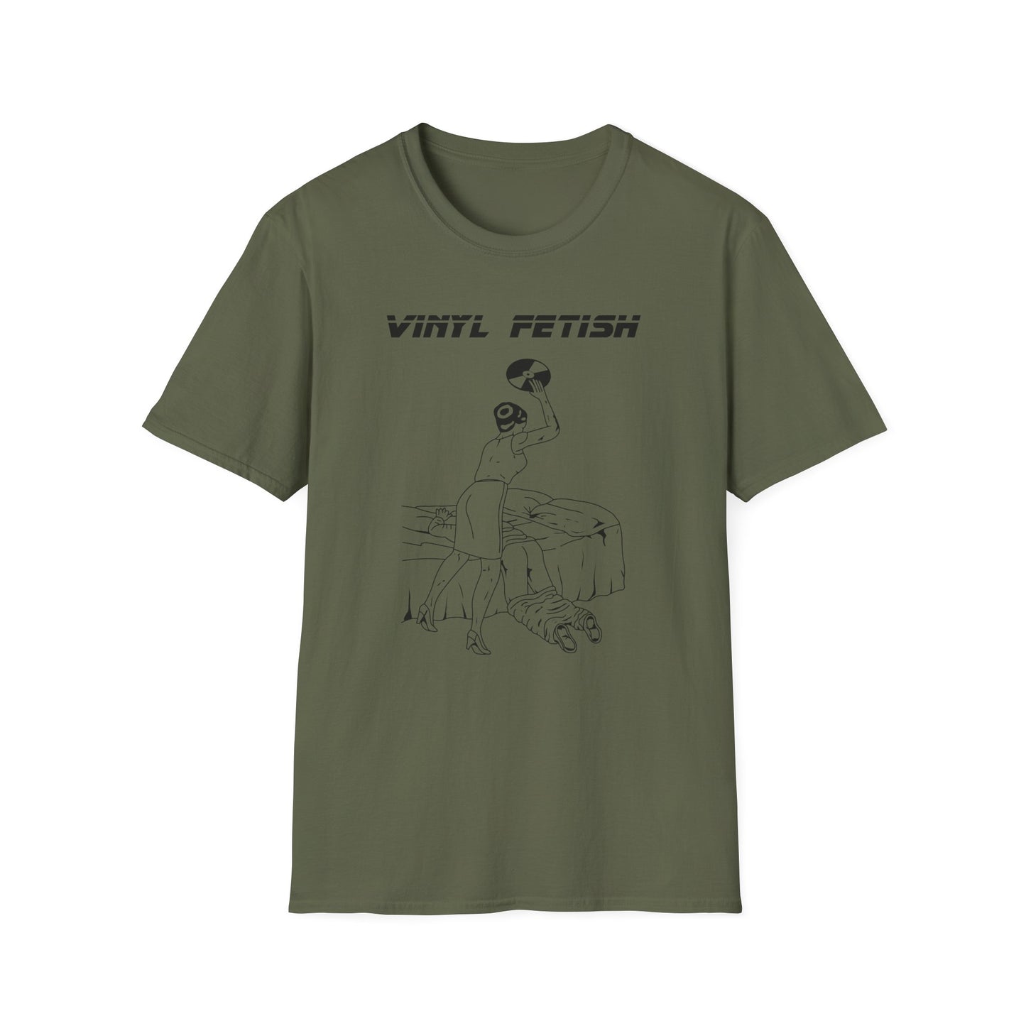 Vinyl Fetish T Shirt (Lightweight) | 4 x 3 PROMO
