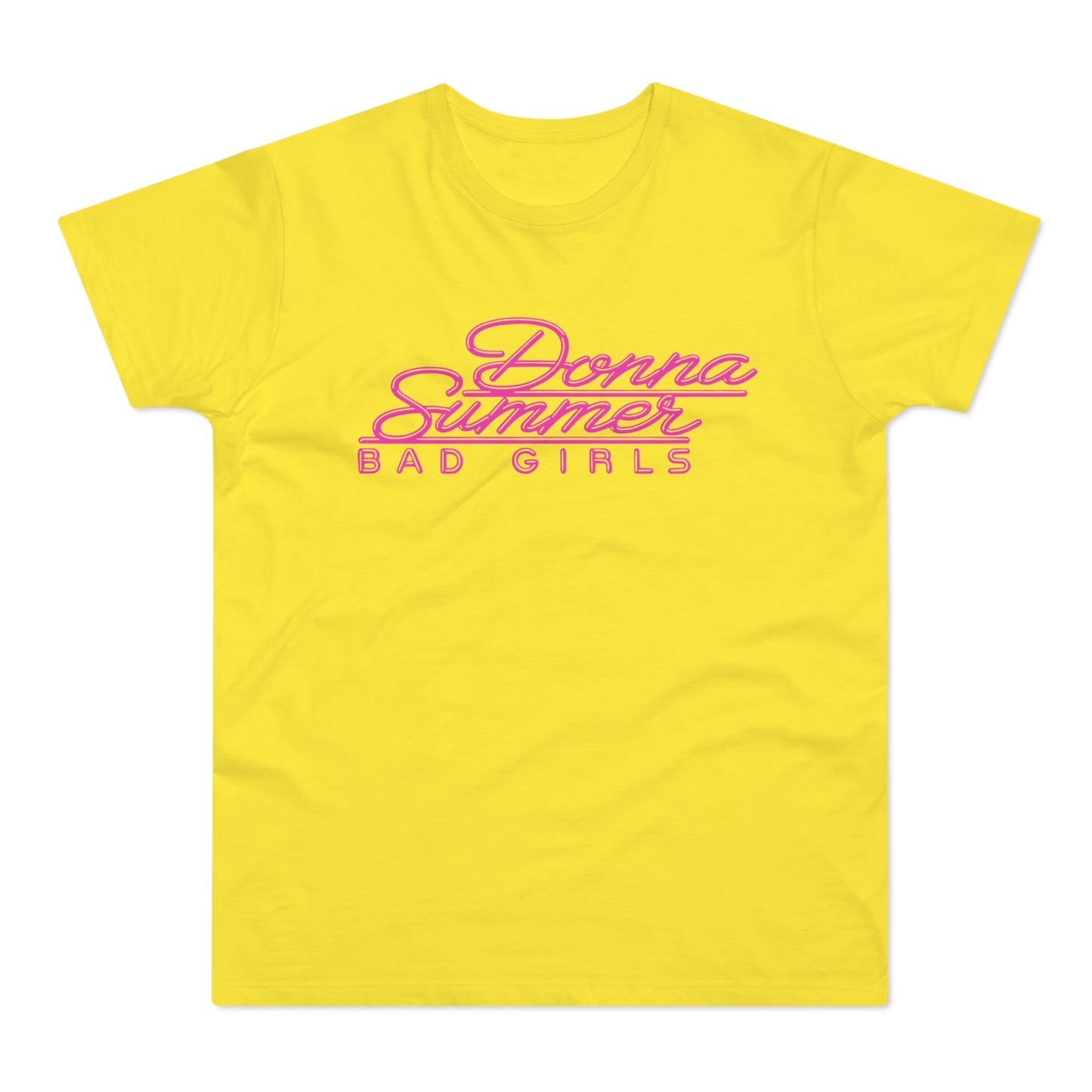 Donna Summer Bad Girls T Shirt (Standard Weight)