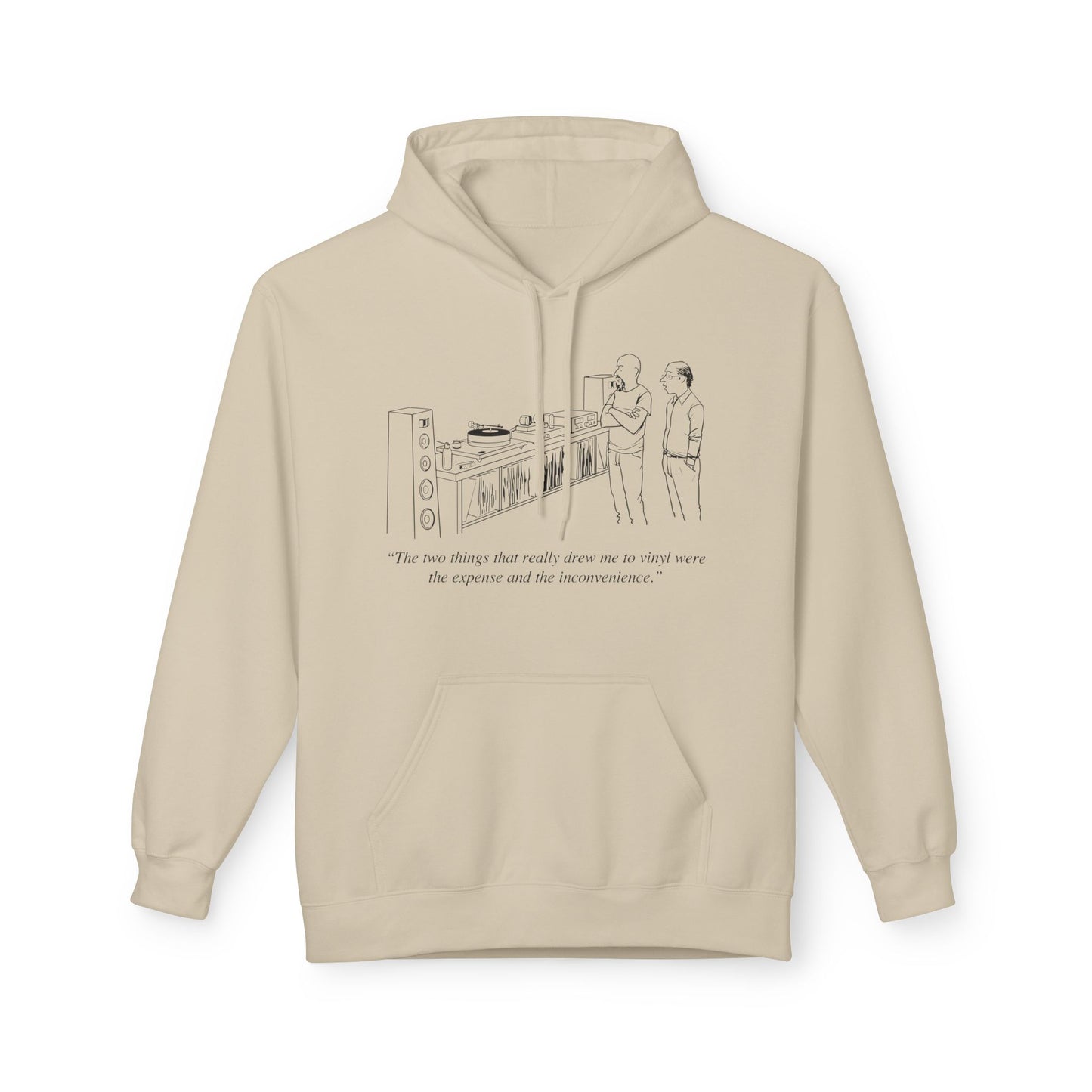 Vinyl Inconvenience Hoodie / Hoody