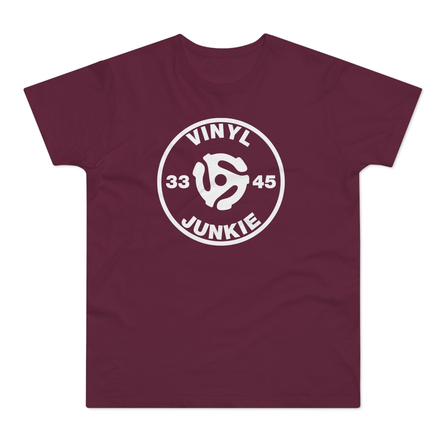 Vinyl Junky T Shirt (Standard Weight)