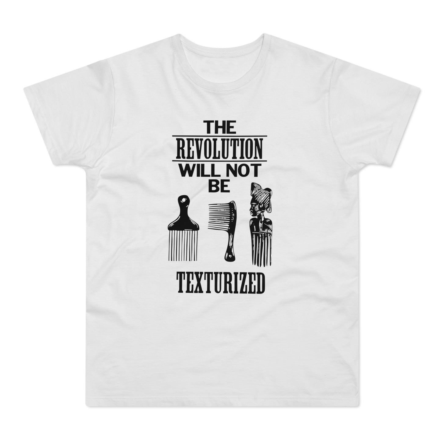 Revolution Will Not Be Texturised T Shirt (Standard Weight)