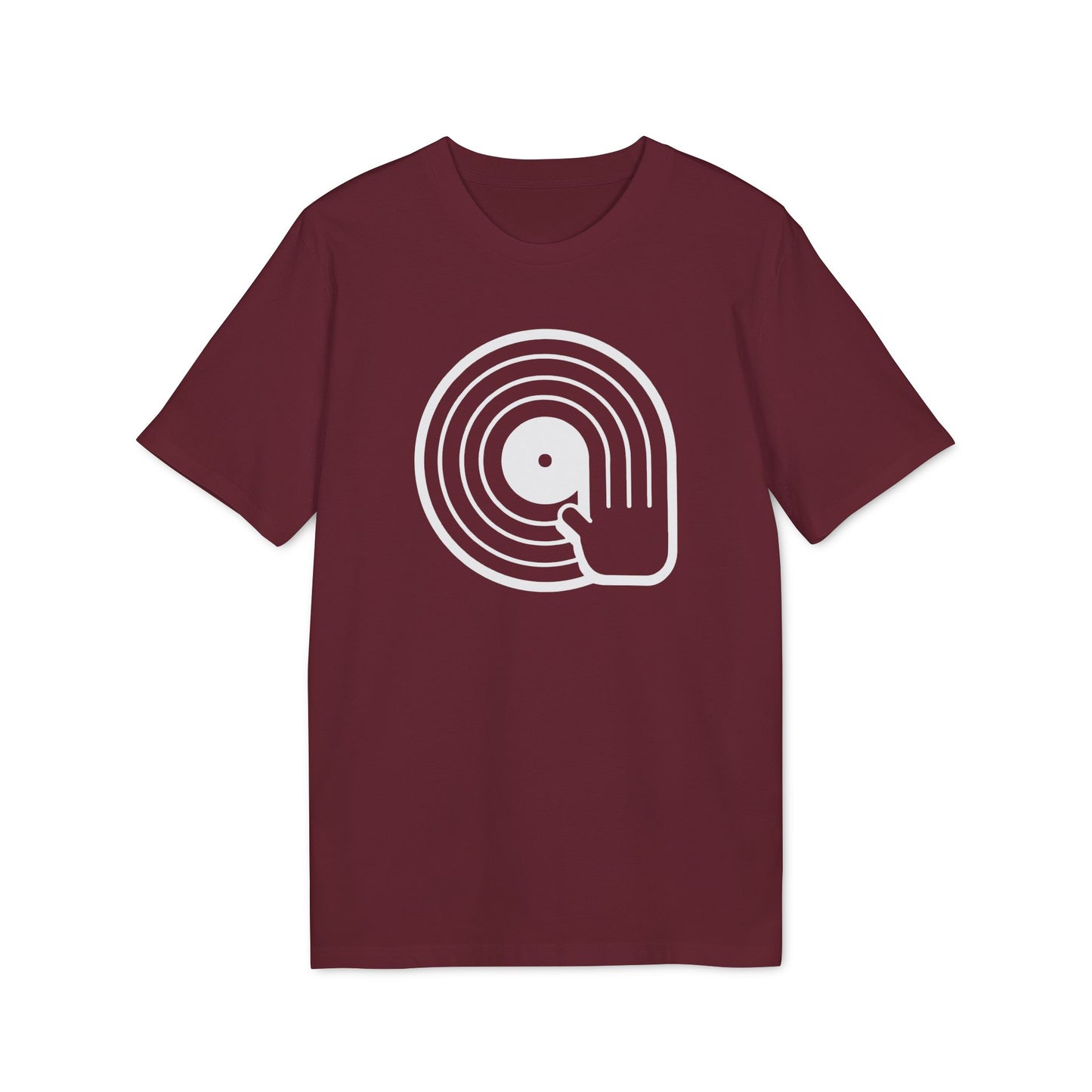 Vinyl Scratching T Shirt (Premium Organic) | 4 x 3 PROMO
