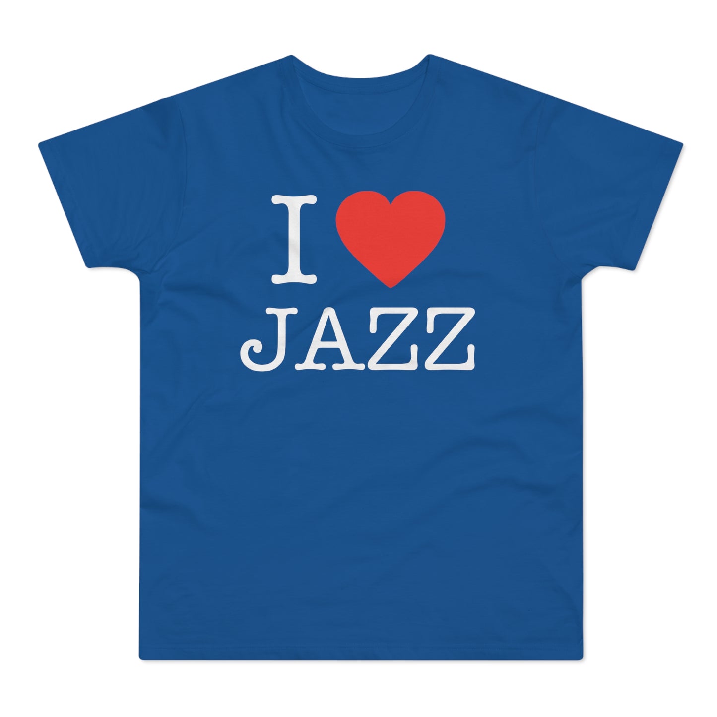 I Love Jazz T Shirt (Standard Weight)