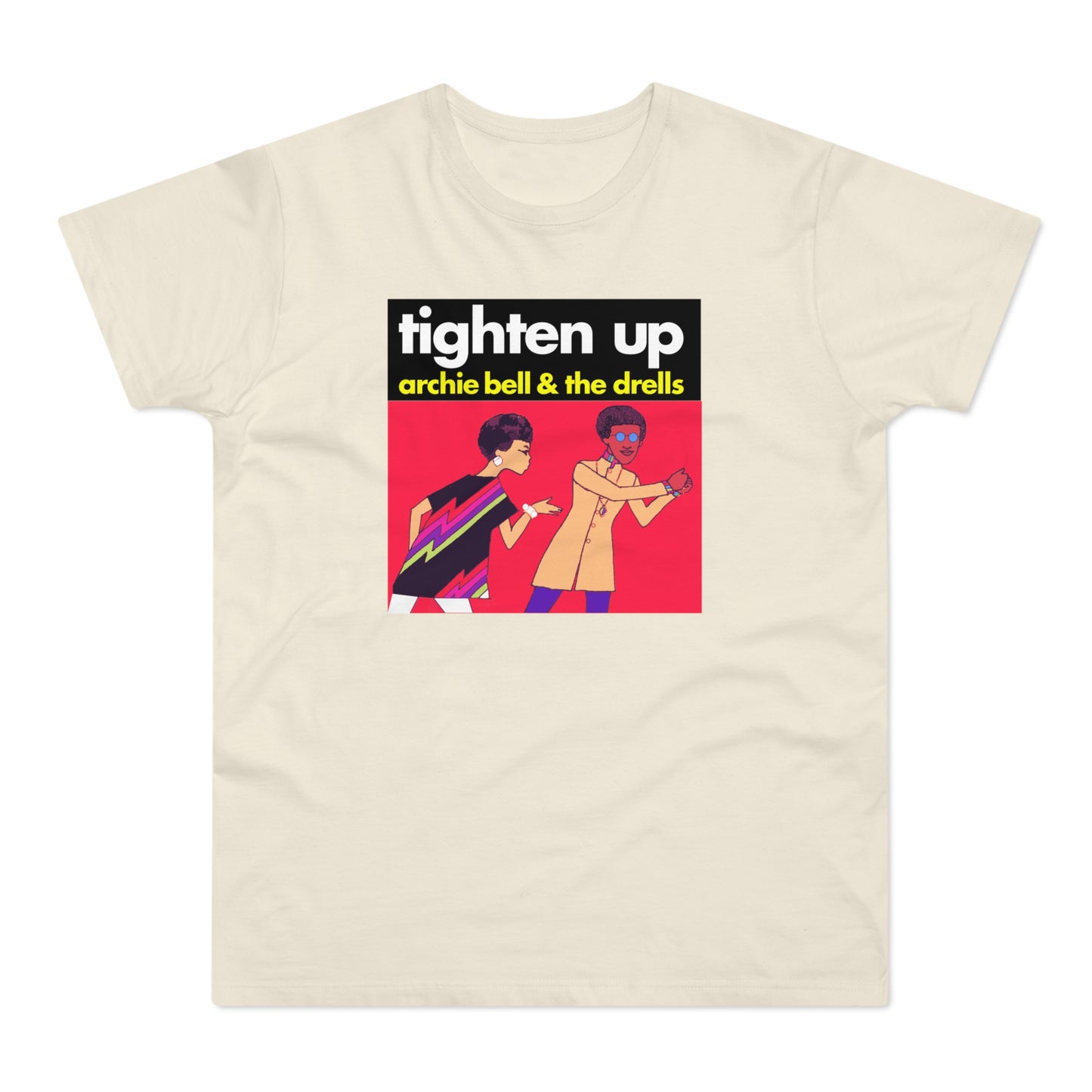 Tighten Up Archie Bell and The Drells T Shirt (Standard Weight)