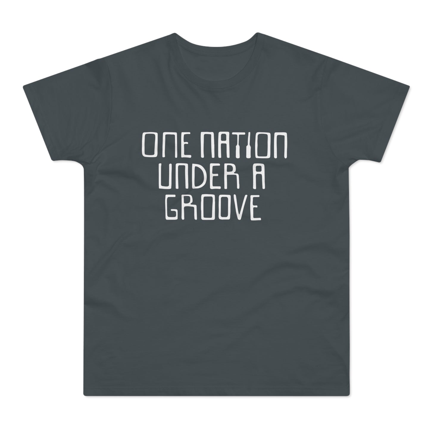 One Nation Under A Groove T Shirt (Standard Weight)
