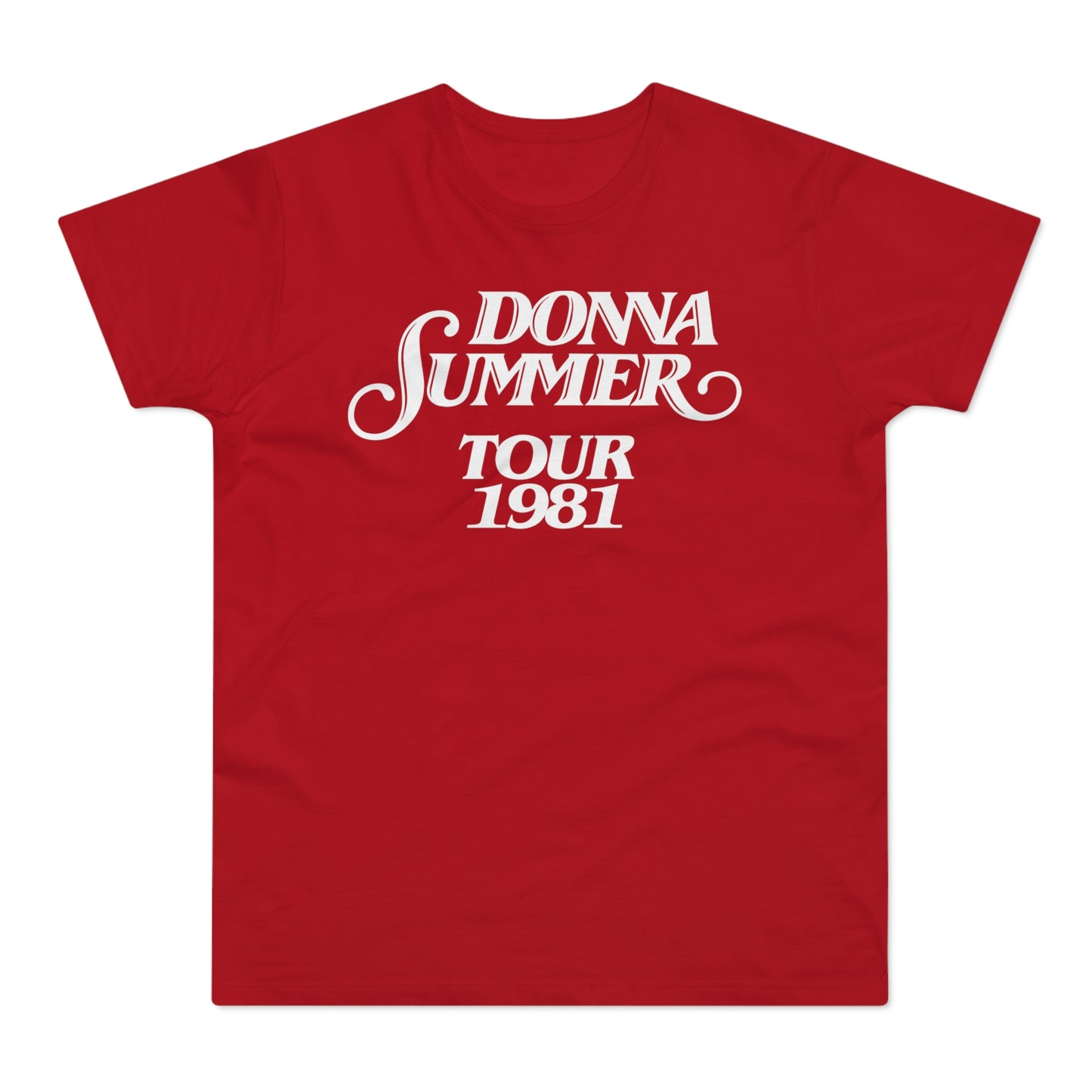 Donna Summer Tour 1981 T Shirt (Standard Weight)