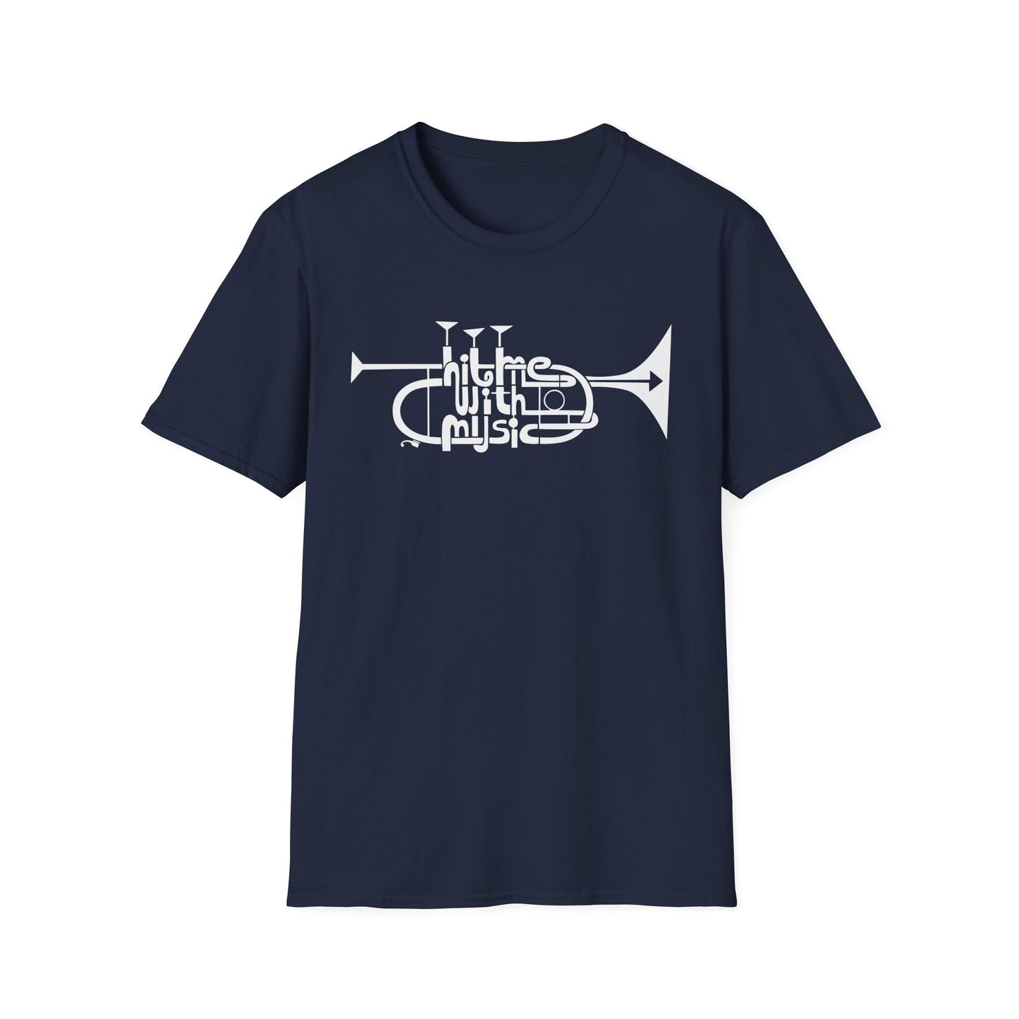 Hit Me With Music T Shirt (Lightweight)