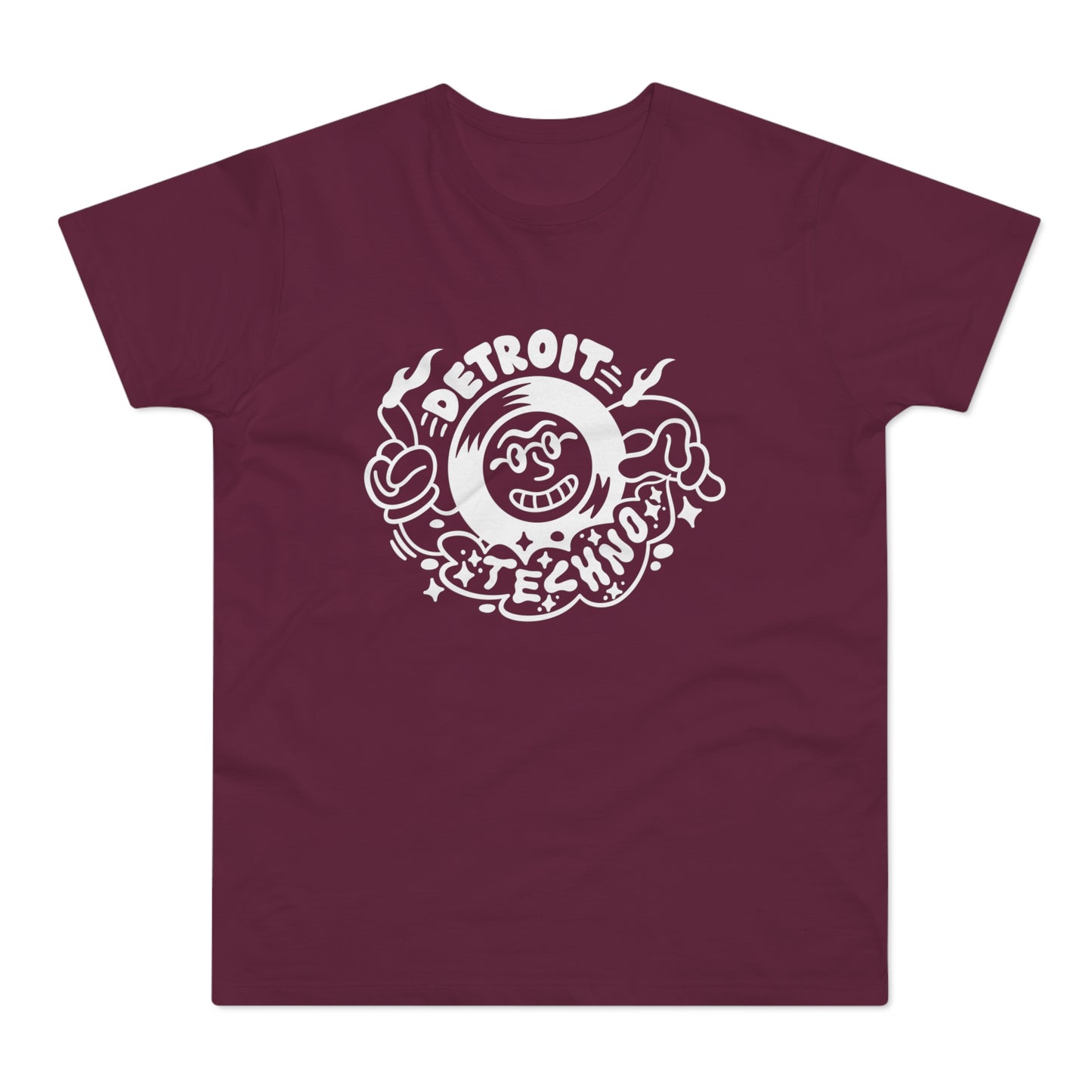 Detroit Techno 2 T Shirt (Standard Weight)