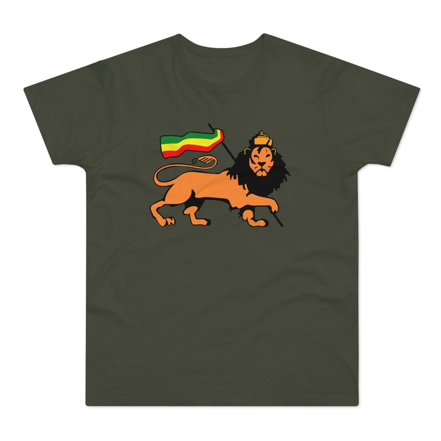 Lion Of Judah T Shirt (Standard Weight)