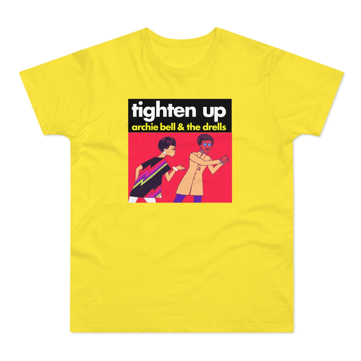 Tighten Up Archie Bell and The Drells T Shirt (Standard Weight)