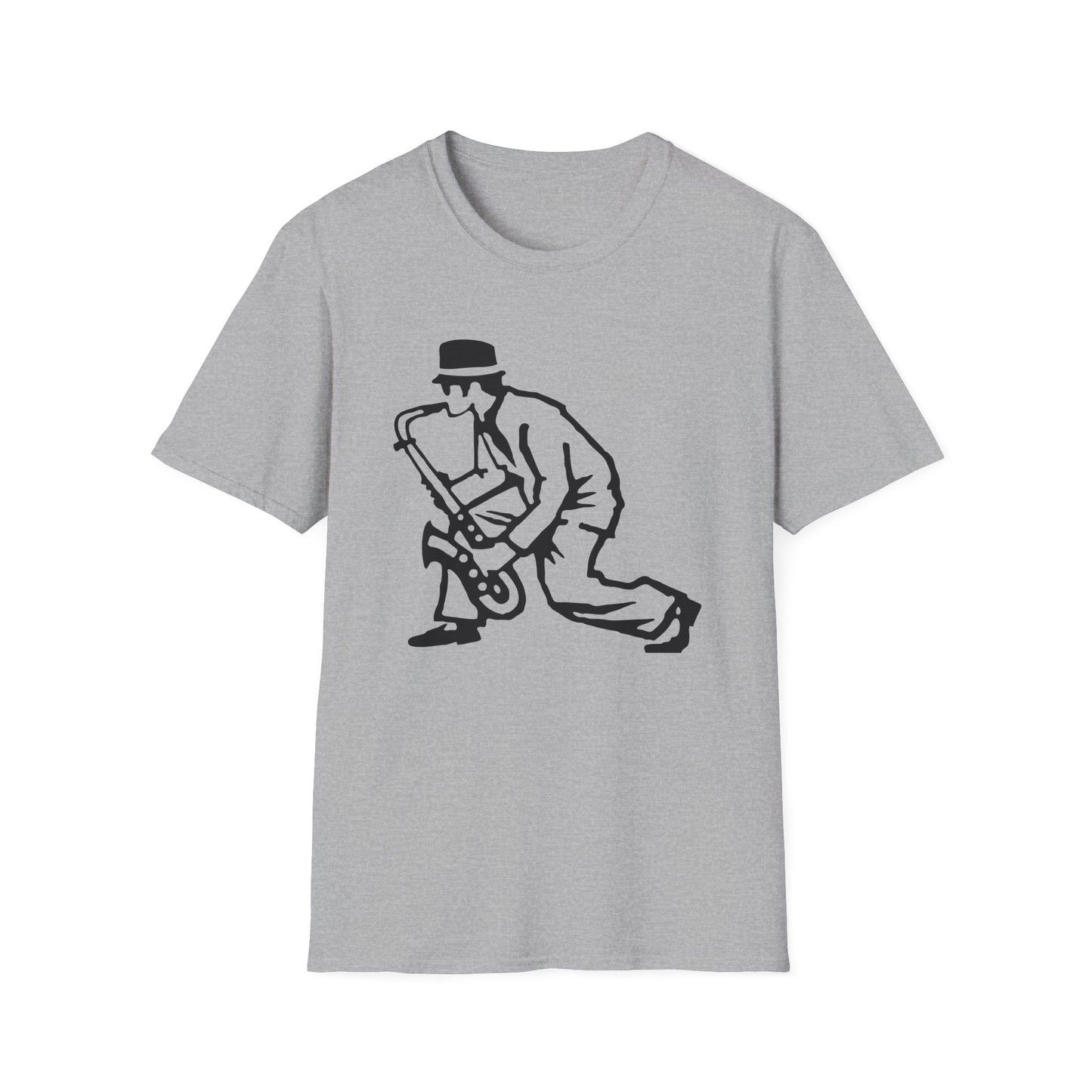 Sax Man T Shirt (S) - DEADSTOCK - ONLY 1 UNIT LEFT - 50% OFF