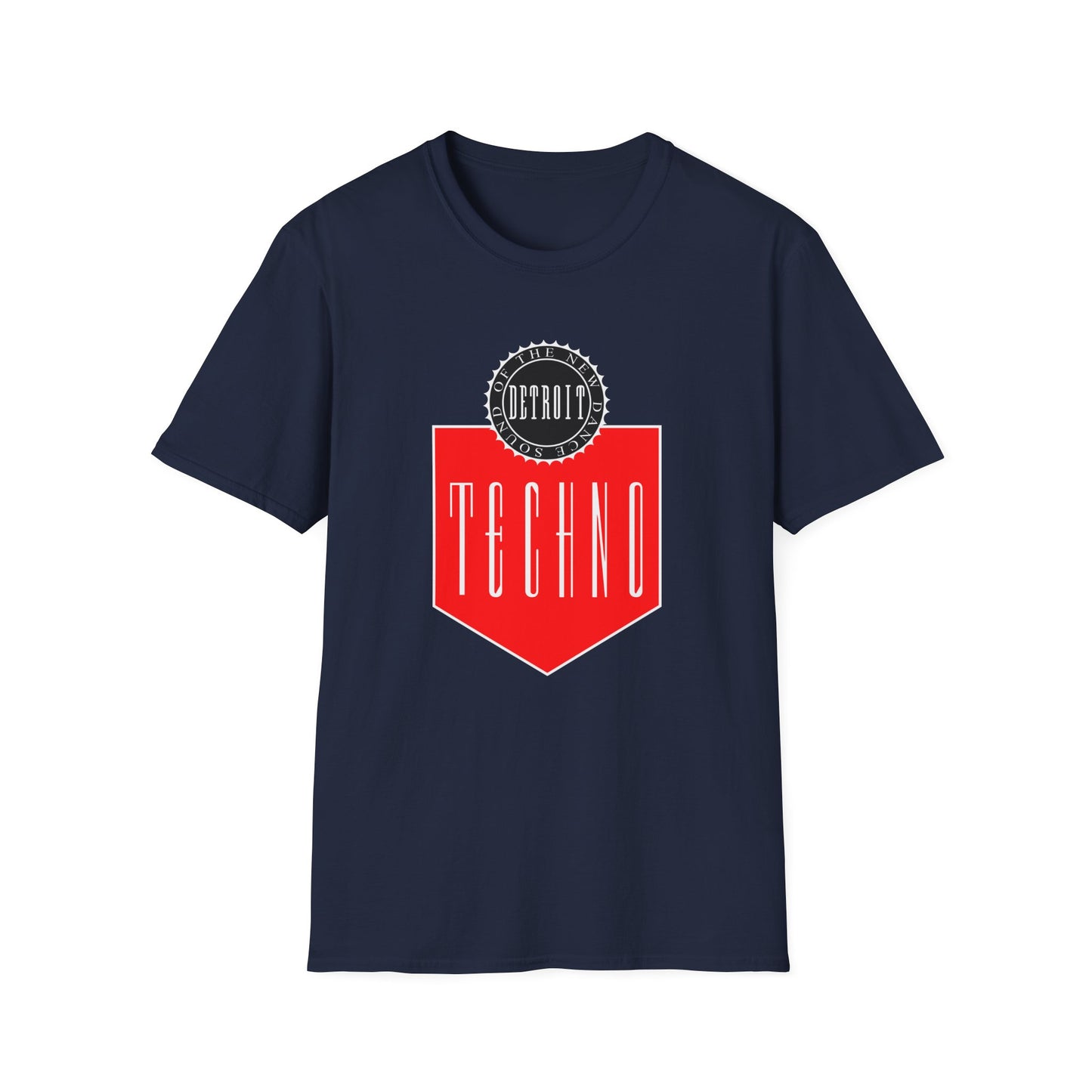 Detroit Sound Of Techno T Shirt (XL) - DEADSTOCK - ONLY 1 UNIT LEFT - 50% OFF
