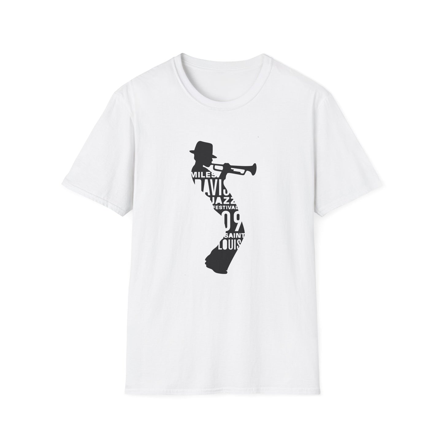 Miles Davis T Shirt (Lightweight) Design 2