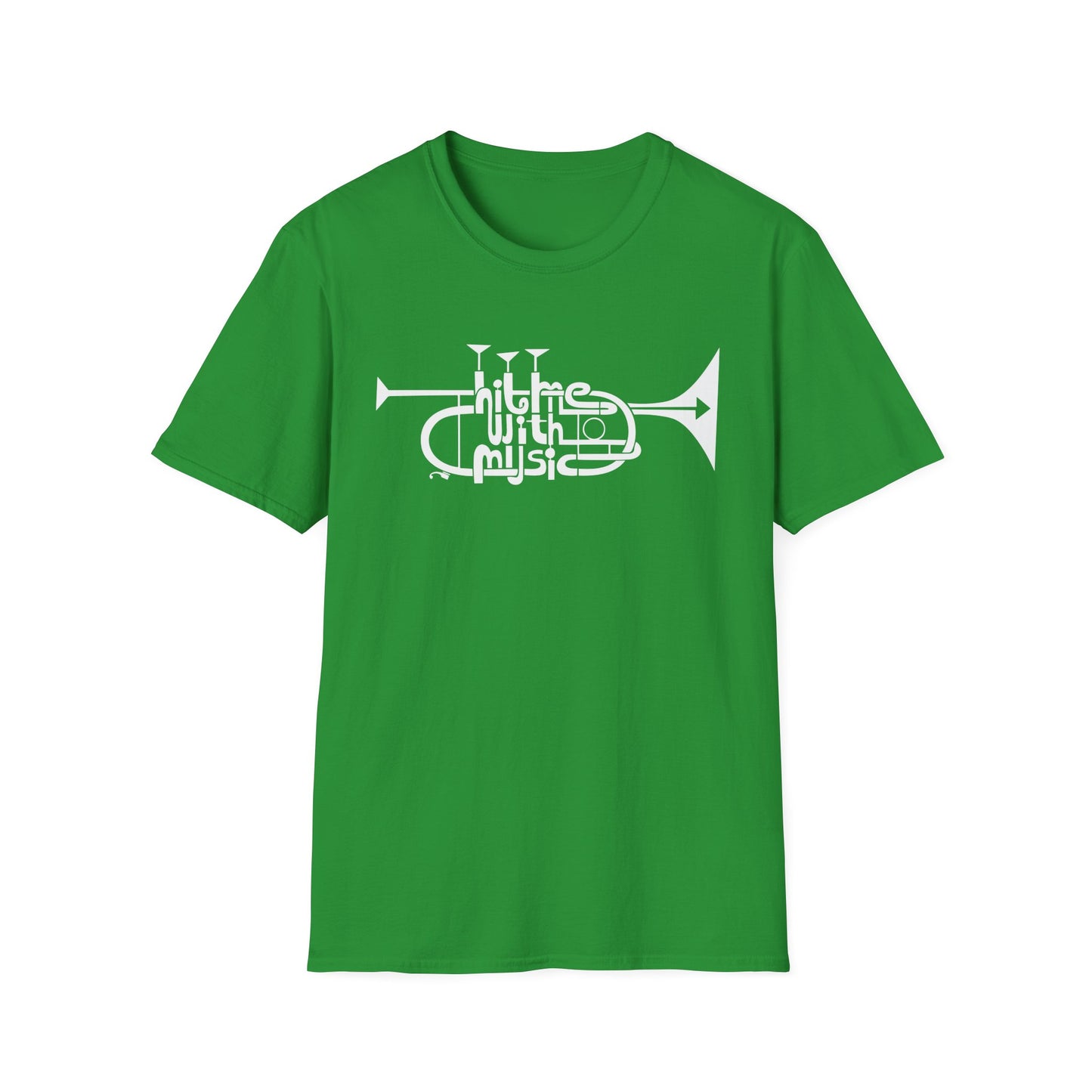 Hit Me With Music T Shirt (Lightweight)