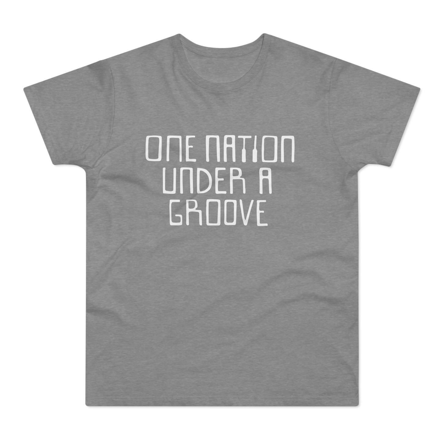 One Nation Under A Groove T Shirt (Standard Weight)