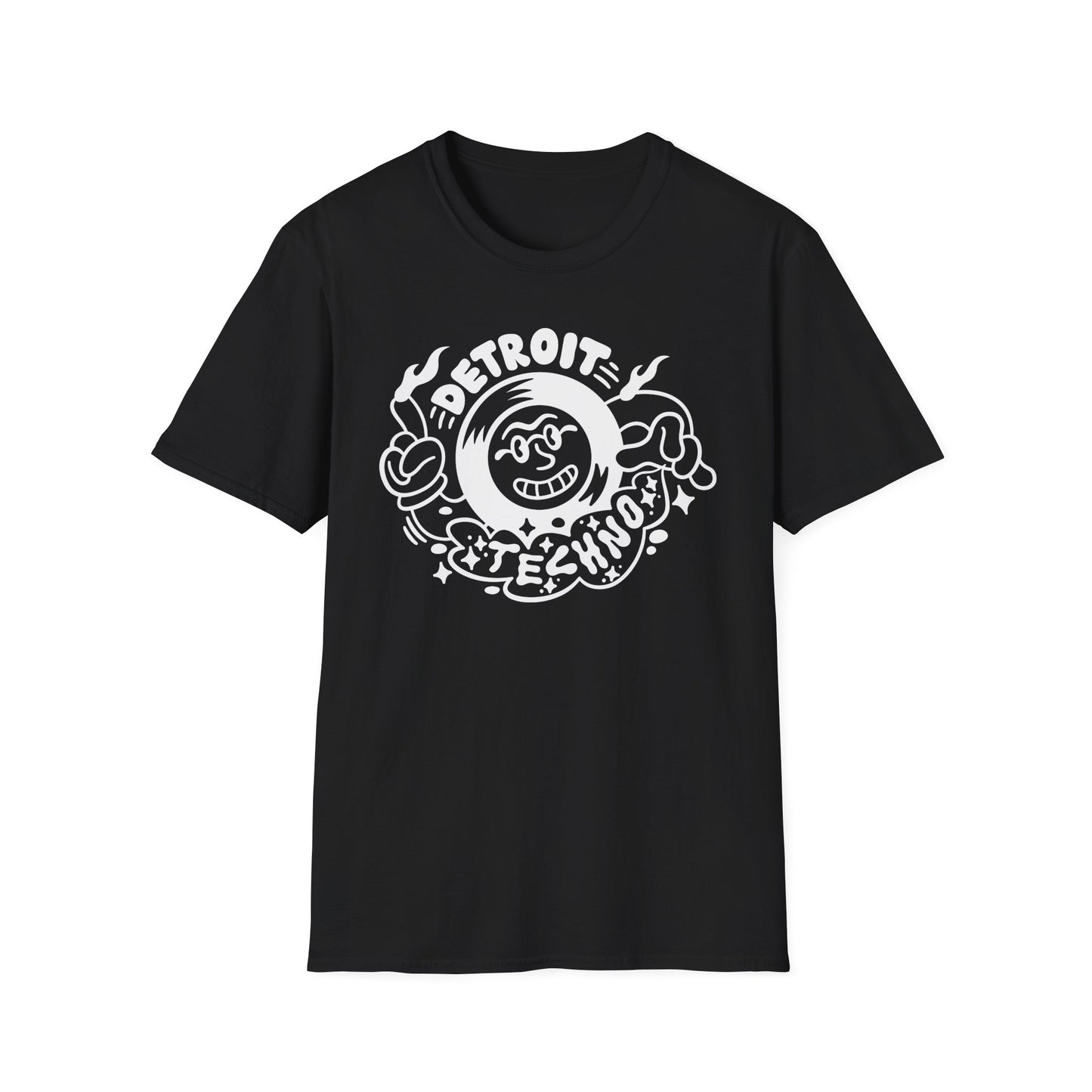 Detroit Techno 2 T Shirt (Lightweight)