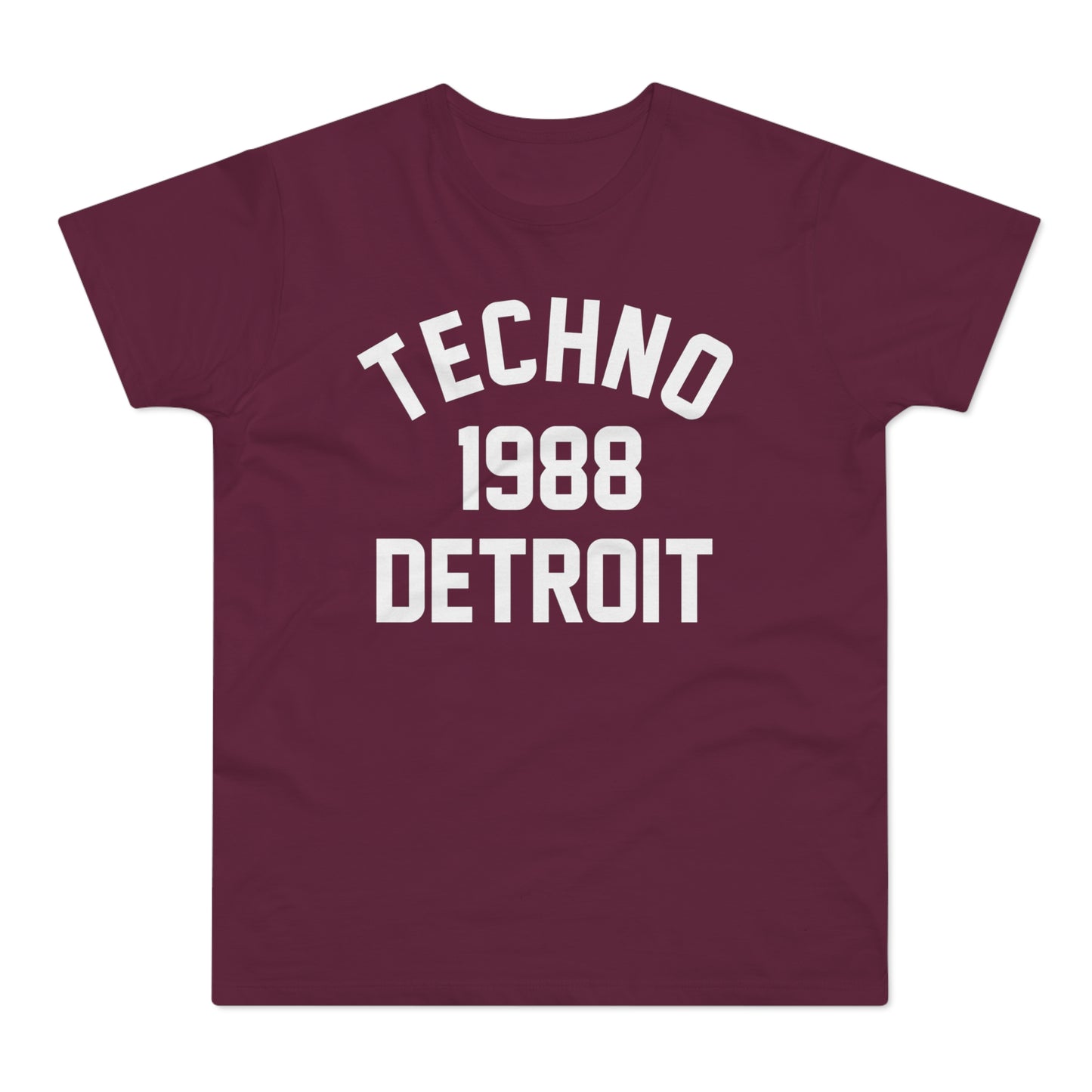 Techno Detroit 1988 T Shirt (Standard Weight)