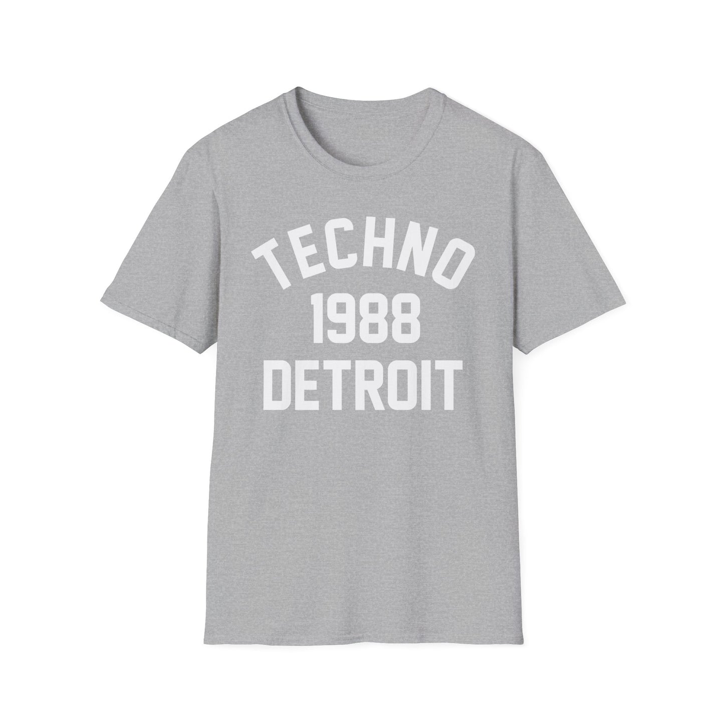Techno Detroit 1988 T Shirt (Lightweight)