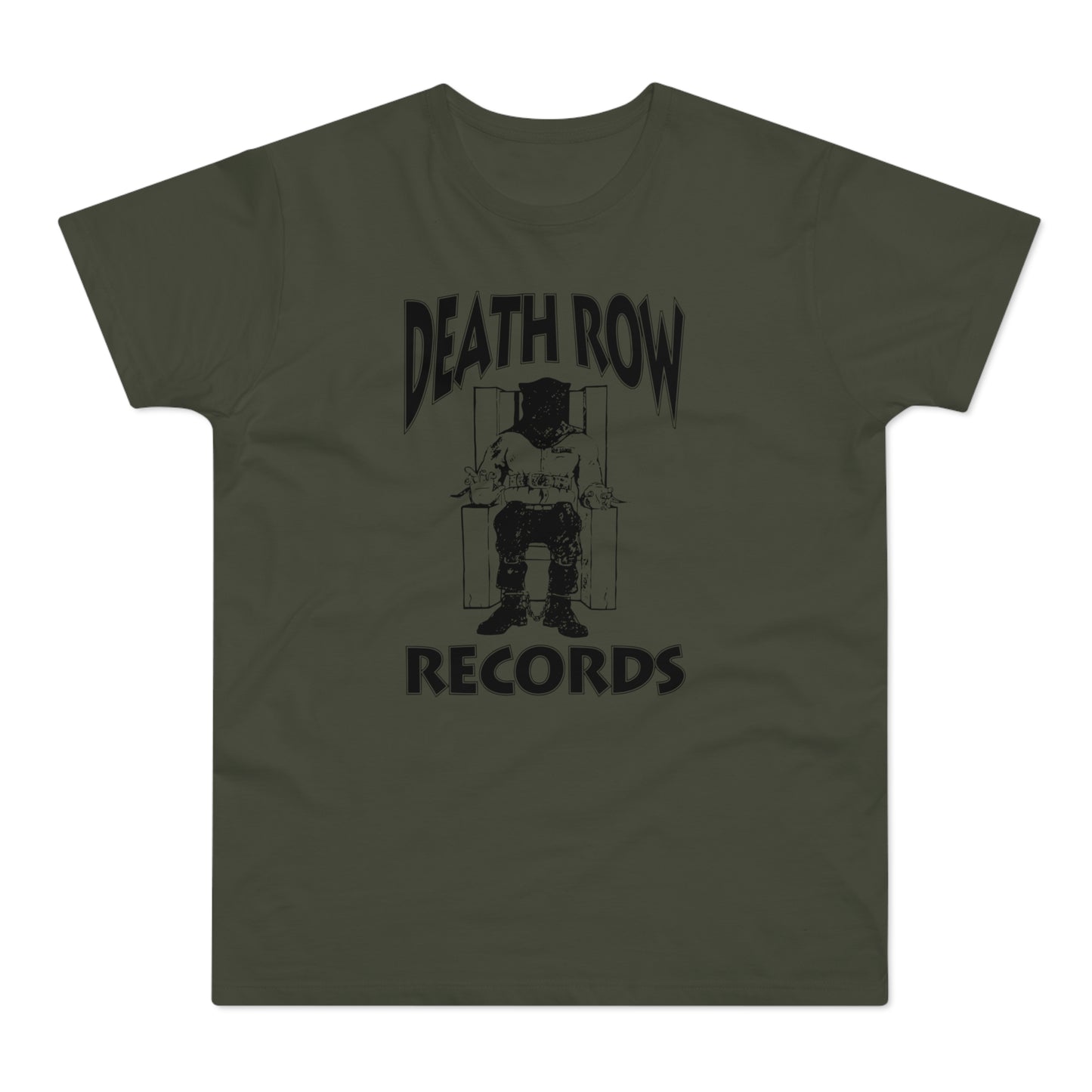 Death Row Records T Shirt (Standard Weight)