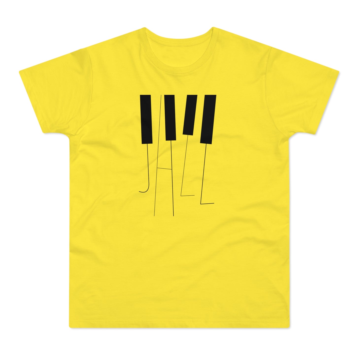 Jazz Keys T Shirt (Standard Weight)