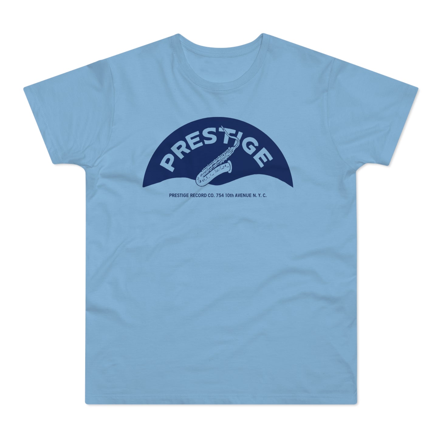 Prestige Records T Shirt (Standard Weight) Saxophone Design