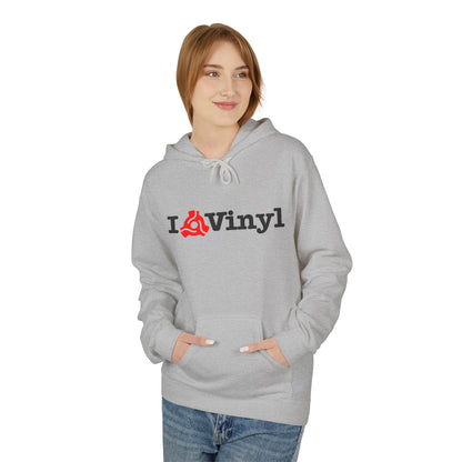 I Love Vinyl Hoodie / Hoody