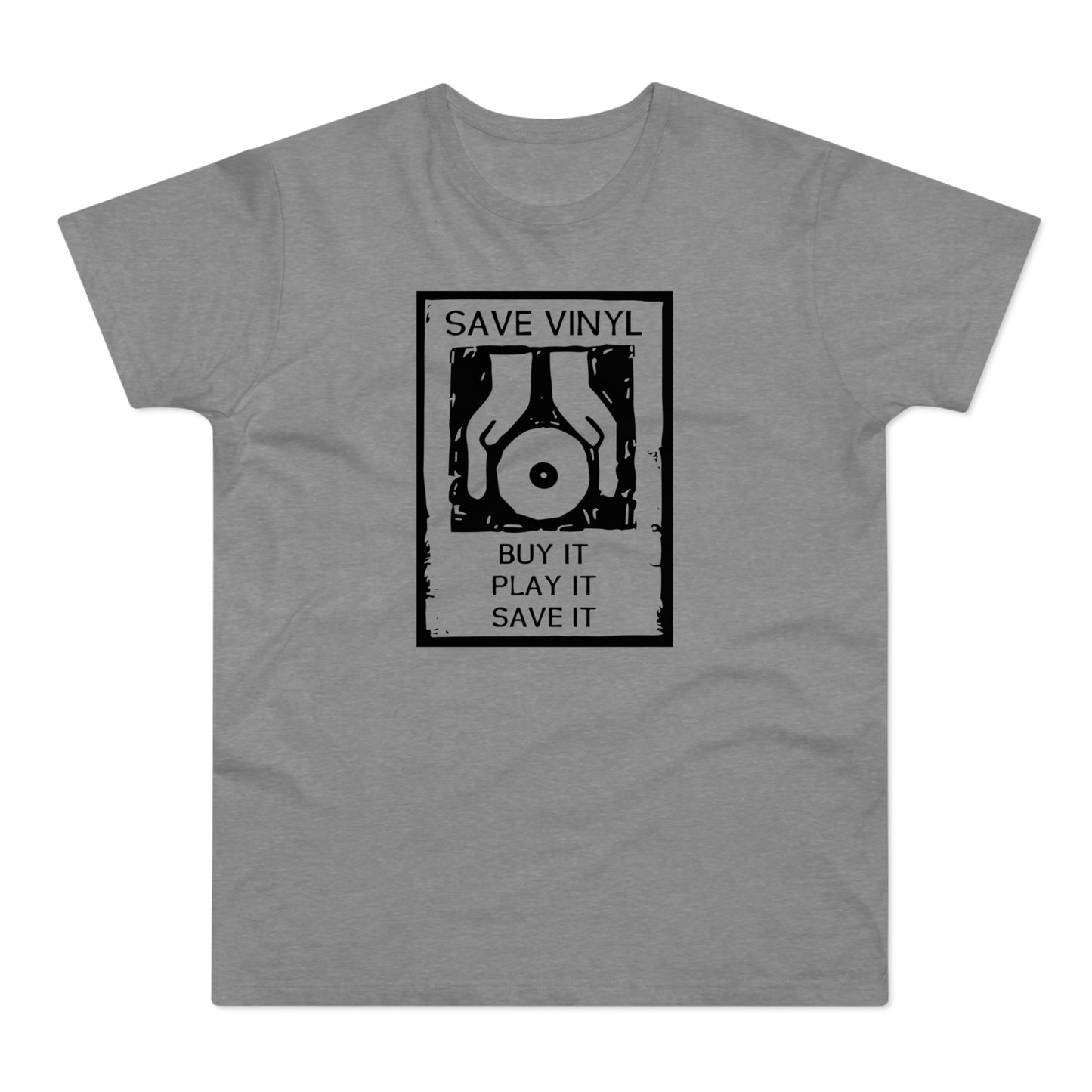 Save The Vinyl T Shirt (Standard Weight)