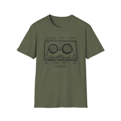 How It Works: Cassette Tape T Shirt (Lightweight)