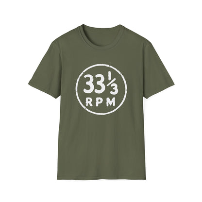 33 1/3 RPM T Shirt (Lightweight)