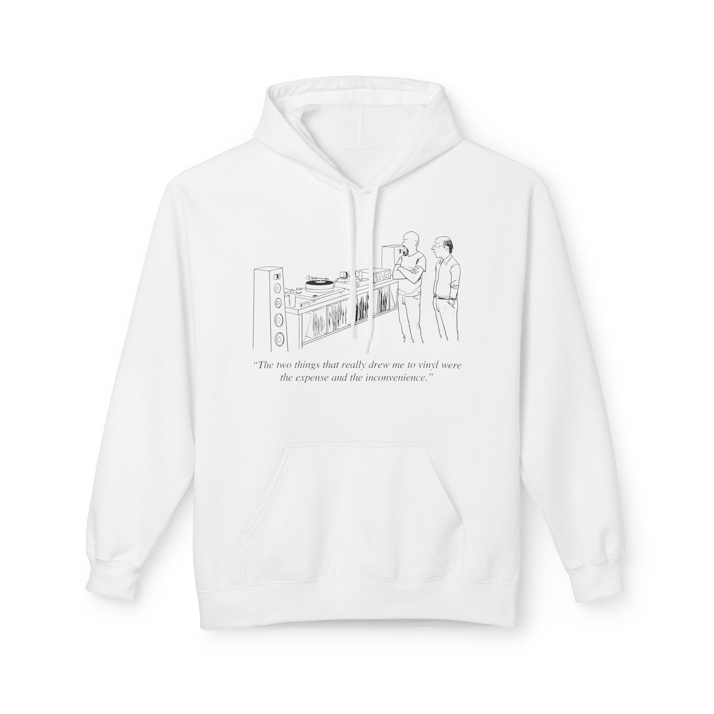 Vinyl Inconvenience Hoodie / Hoody