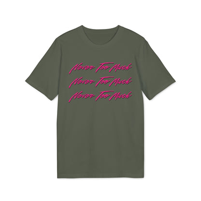Never Too Much Luther Vandross T Shirt (Premium Organic)