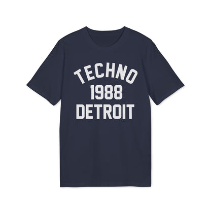 Techno Detroit 1988 T Shirt (Premium Organic)