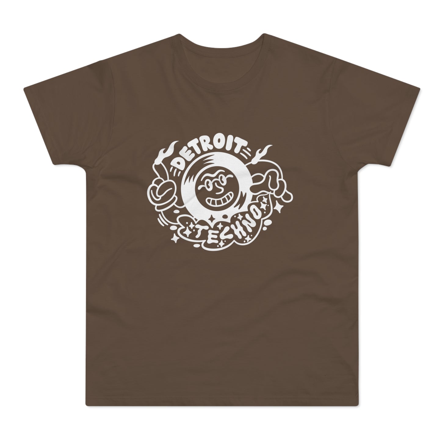 Detroit Techno 2 T Shirt (Standard Weight)