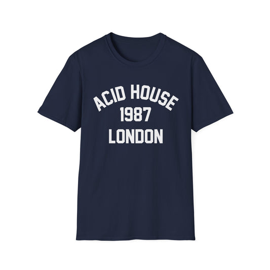 London 1987 Acid House T Shirt (L) - DEADSTOCK - ONLY 1 UNIT LEFT - 50% OFF