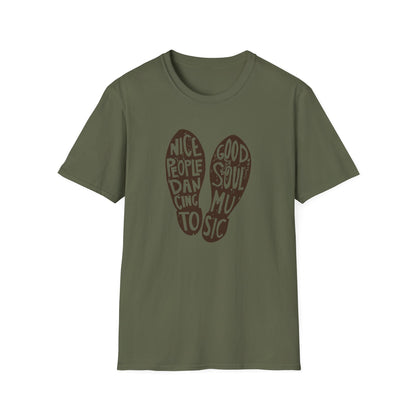 Nice People Dancing To Soul Music T Shirt (Lightweight)