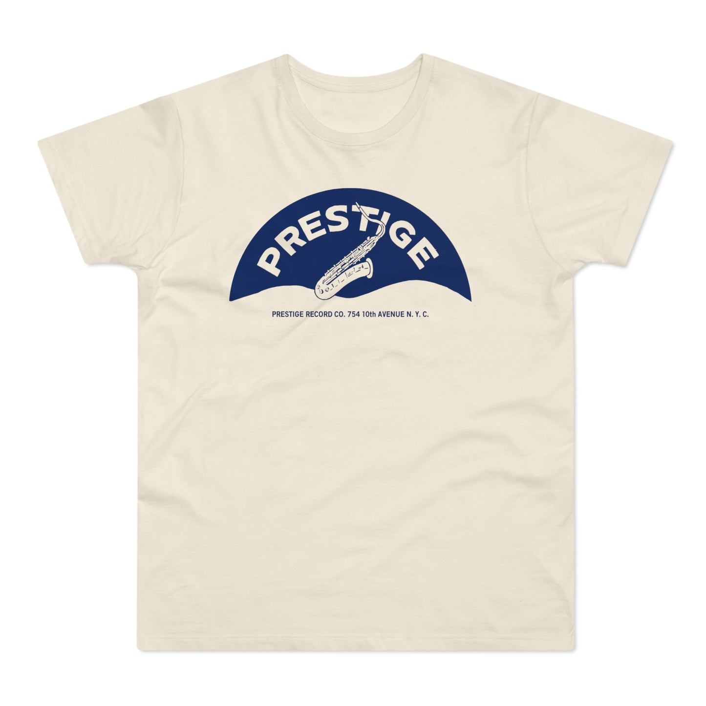 Prestige Records T Shirt (Standard Weight) Saxophone Design