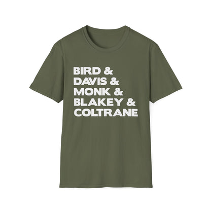 Jazz Legends T Shirt (Lightweight)