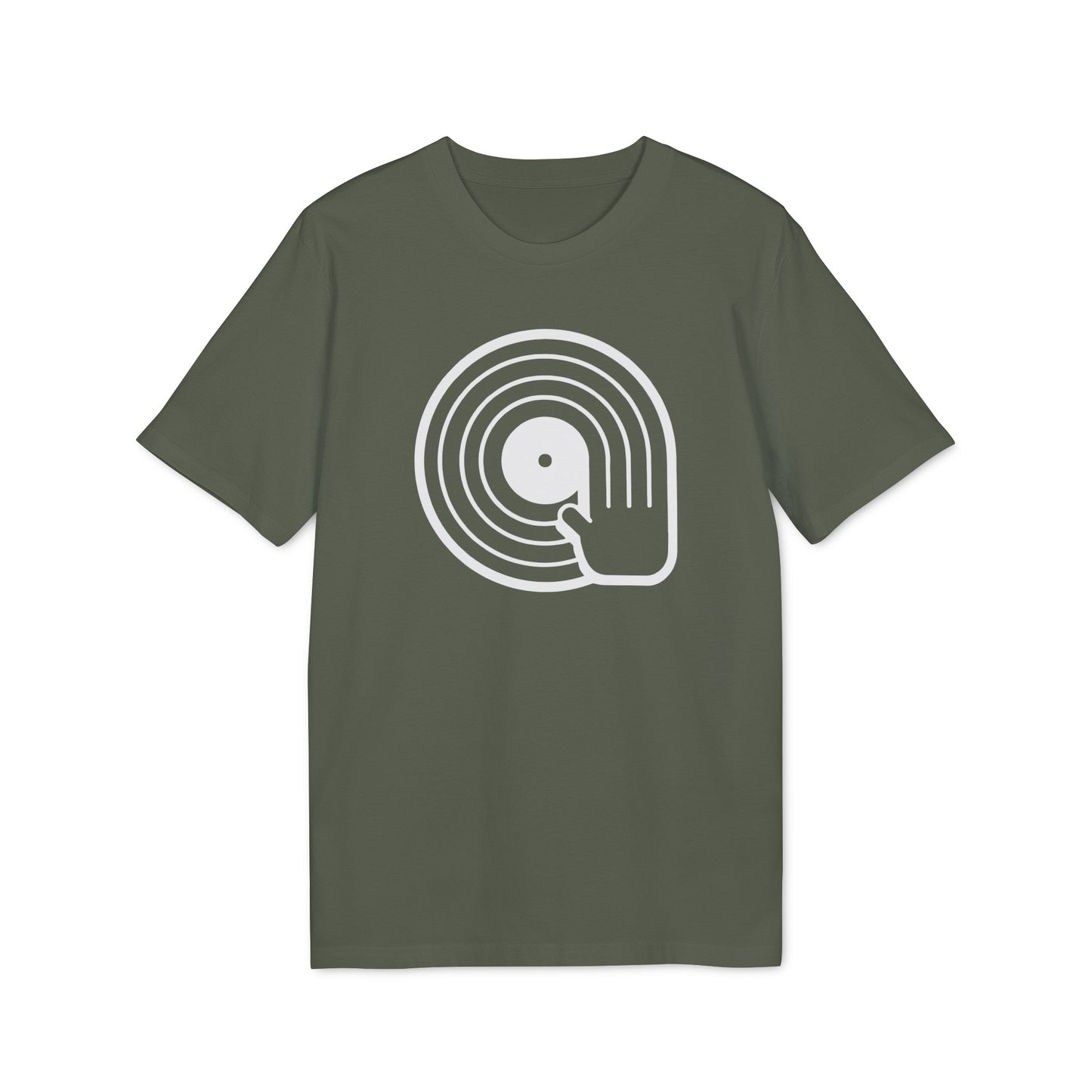 Vinyl Scratching T Shirt (Premium Organic)