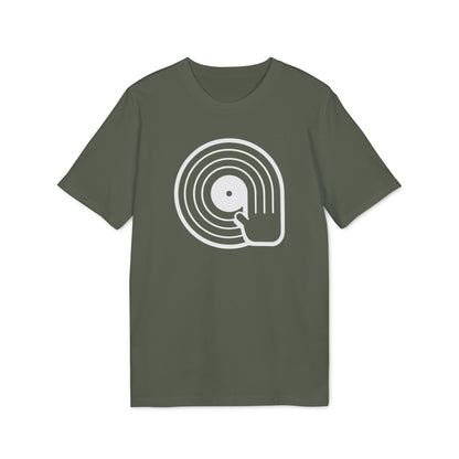 Vinyl Scratching T Shirt (Premium Organic)