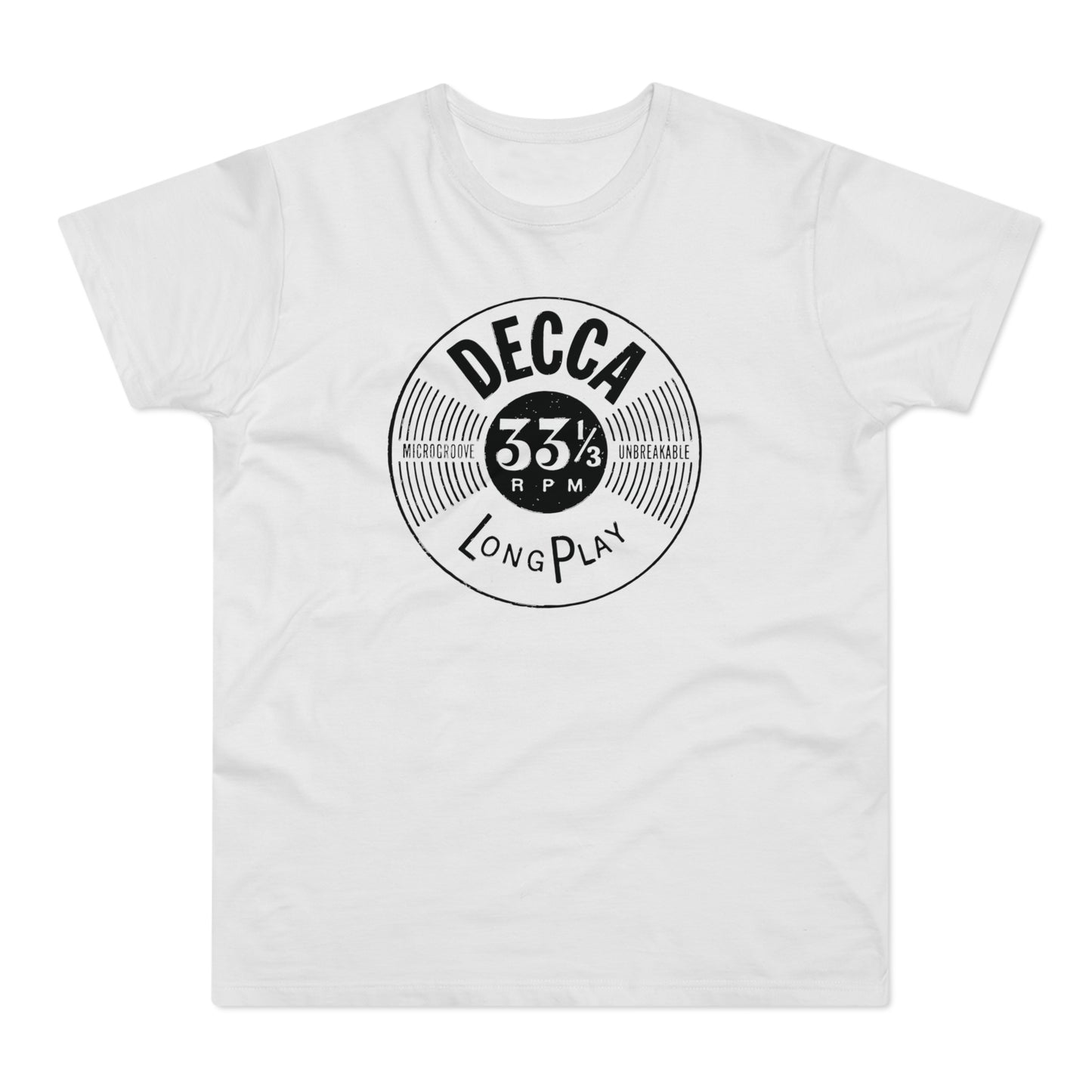 Decca Records Long Play T Shirt (Standard Weight)