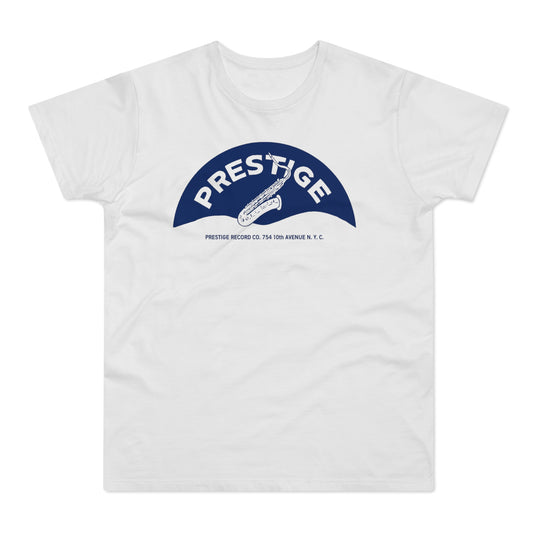 Prestige Records T Shirt (Standard Weight) Saxophone Design