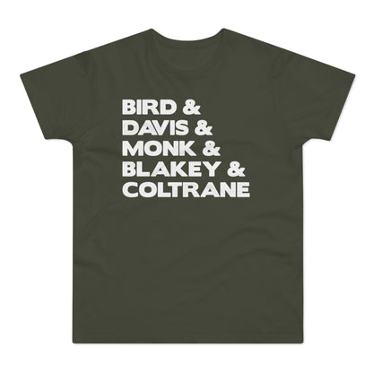 Jazz Legends T Shirt (Standard Weight)