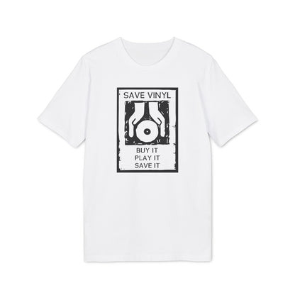 Save The Vinyl T Shirt (Premium Organic)