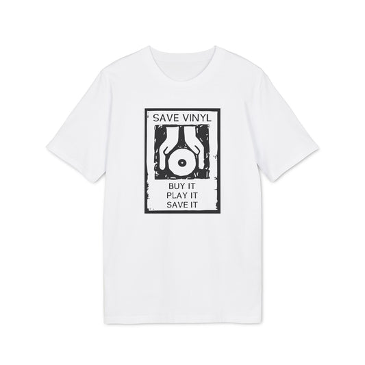 Save The Vinyl T Shirt (Premium Organic)