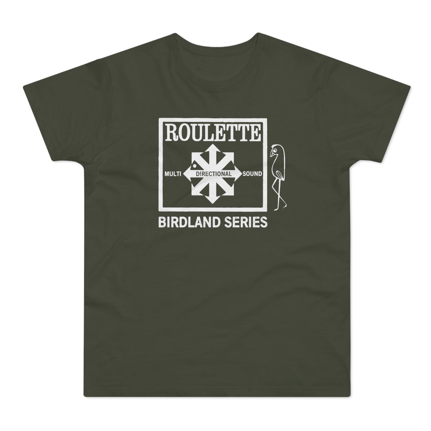 Roulette Records Birdland Series T Shirt (Standard Weight)