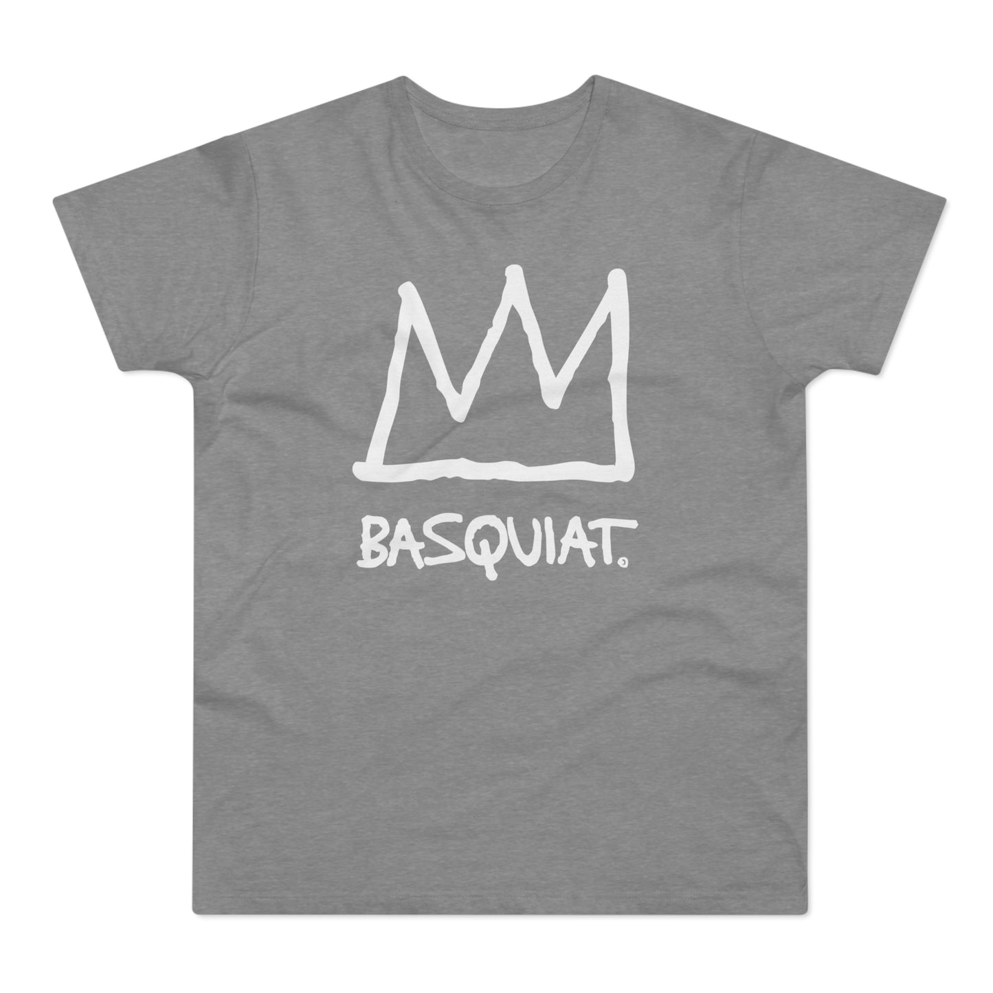 Jean Michel Basquiat Crown Logo T Shirt (Standard Weight)