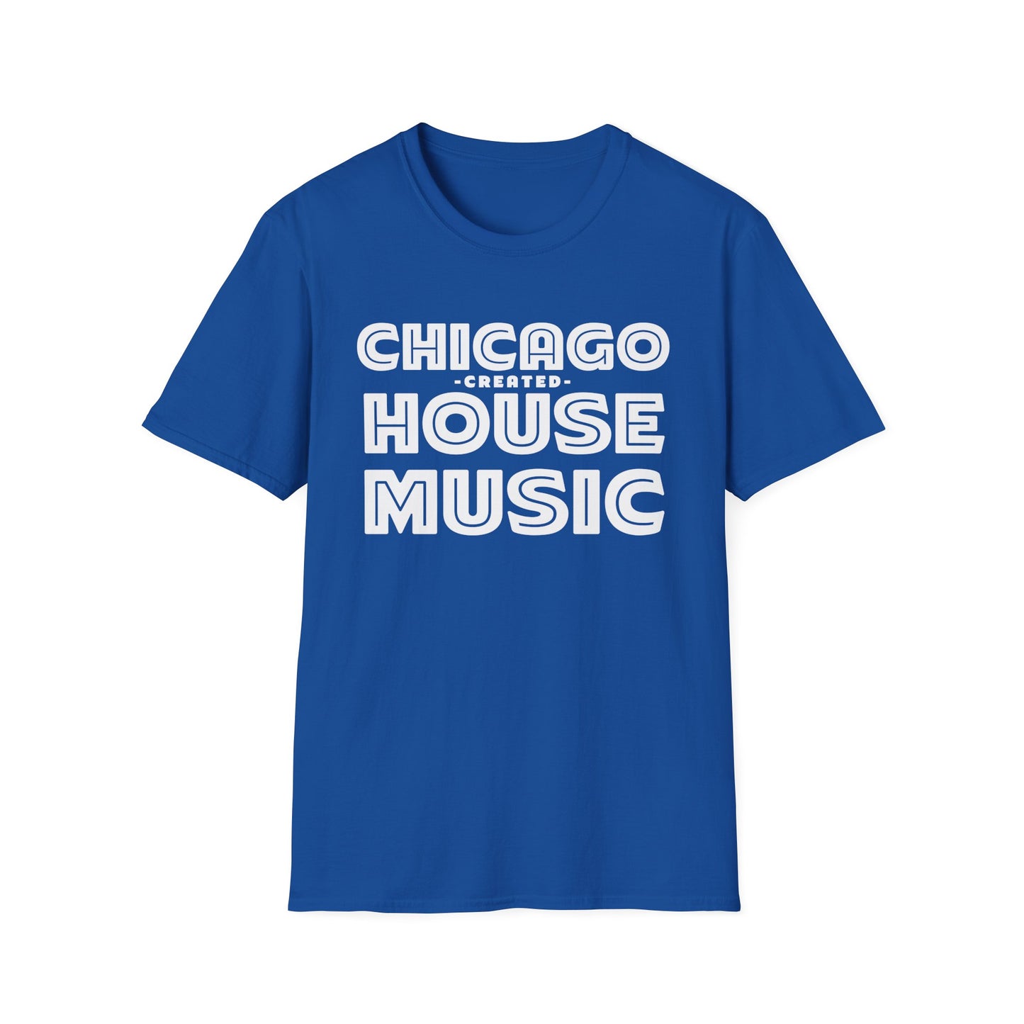 Chicago Created House Music T Shirt (Lightweight)