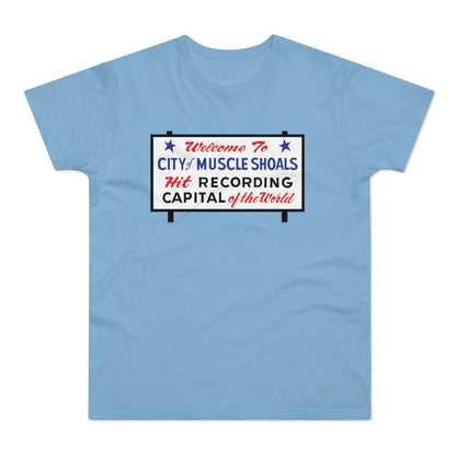 Welcome To Muscle Shoals T Shirt (Standard Weight)