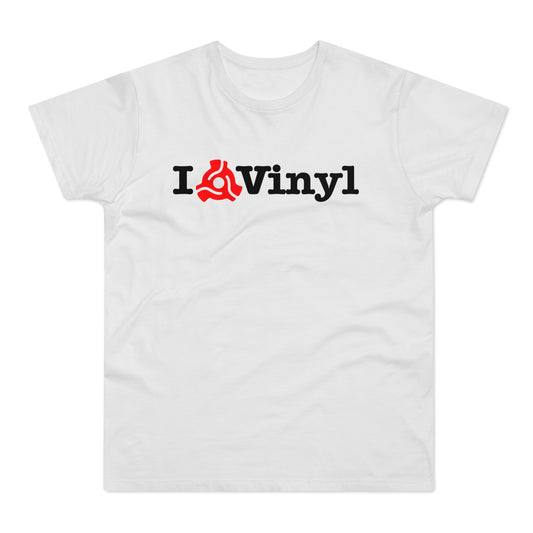 I Love Vinyl T Shirt (Standard Weight)