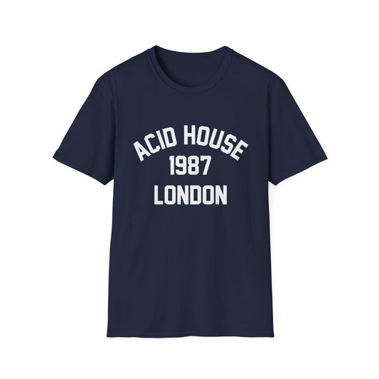 London 1987 Acid House T Shirt (2XL) - DEADSTOCK - ONLY 1 UNIT LEFT - 50% OFF